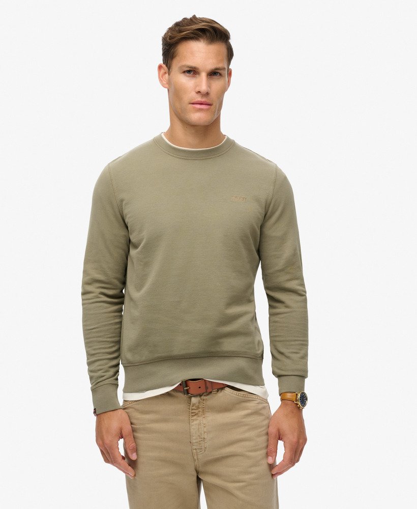 Mens khaki sweatshirt sale