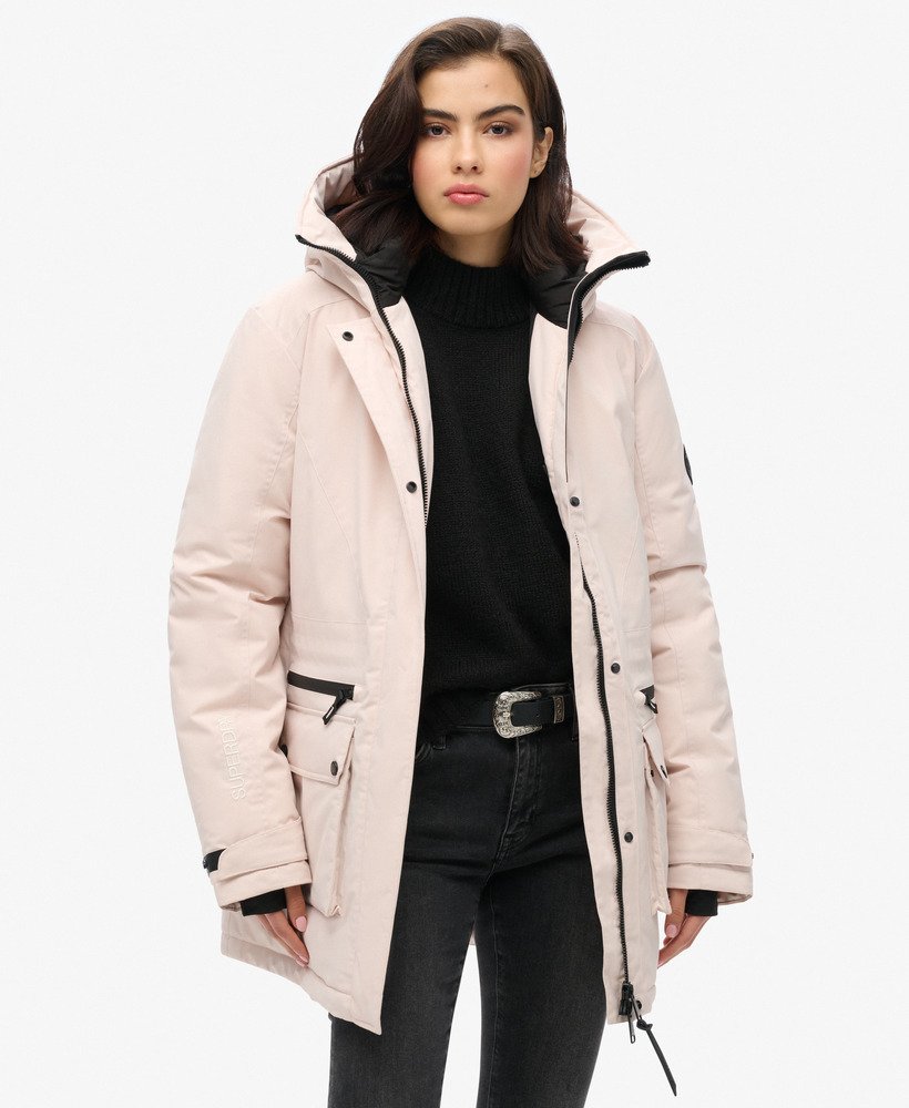 Superdry City Padded Parka Coat Women s Womens Jackets Parka coats