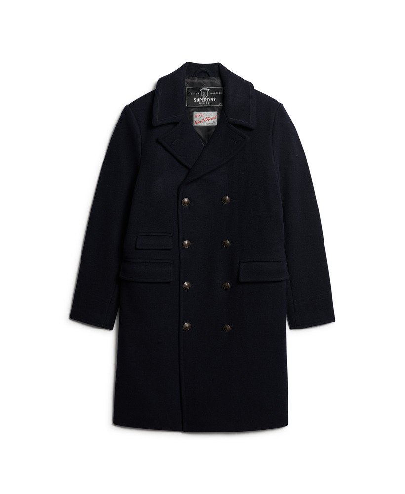 Superdry duchess long wool coat online