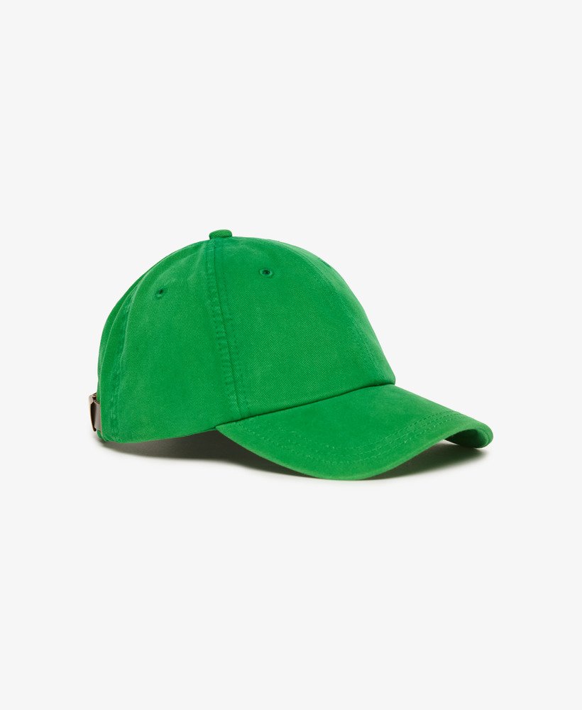 Green suede baseball cap deals