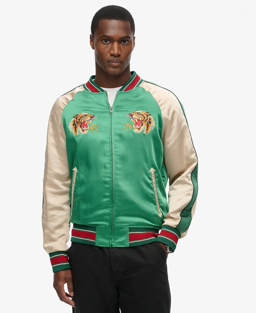 Gucci green bomber online