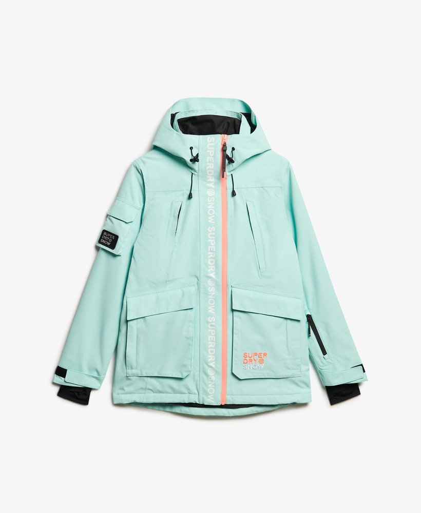 Superdry white snow jacket online