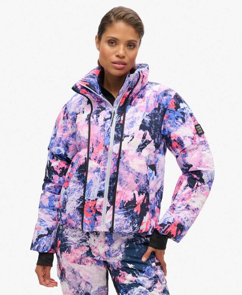 Superdry pink ski jacket online