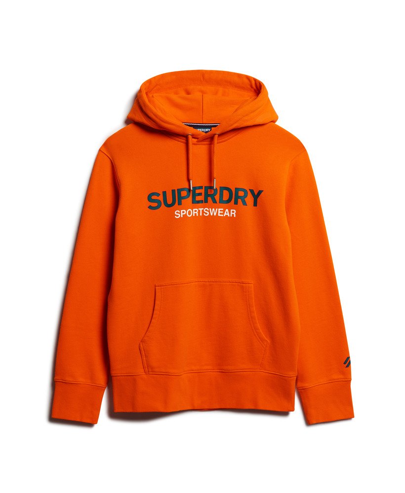 Superdry orange hoodie on sale