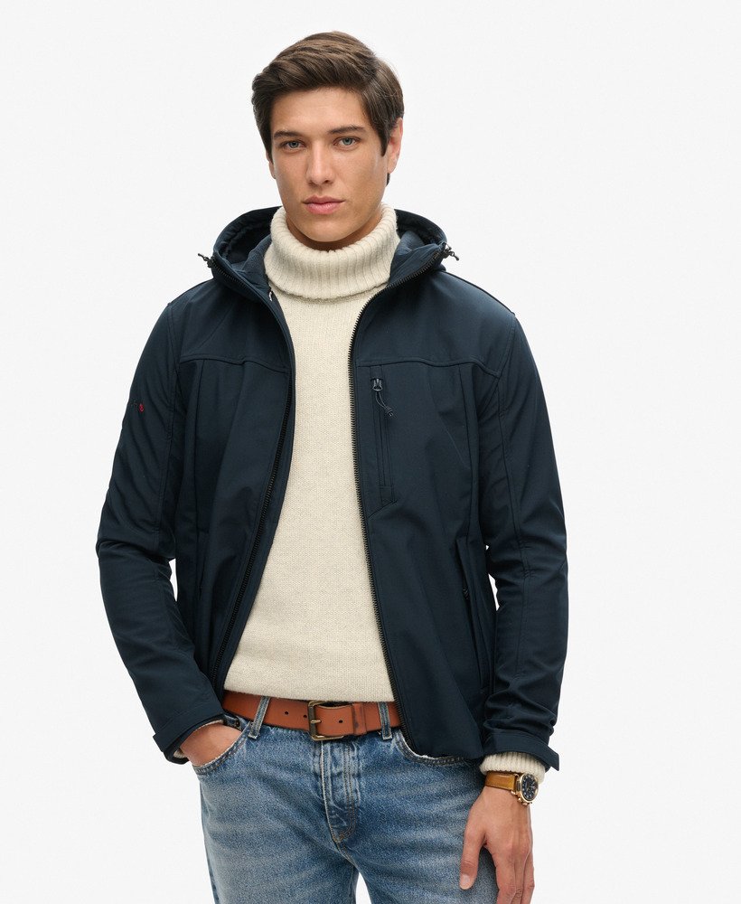 Veste superdry bleu marine sale