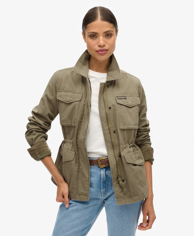 Veste superdry femme kaki sale