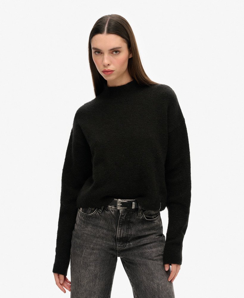 Vintage mock neck sweater sale