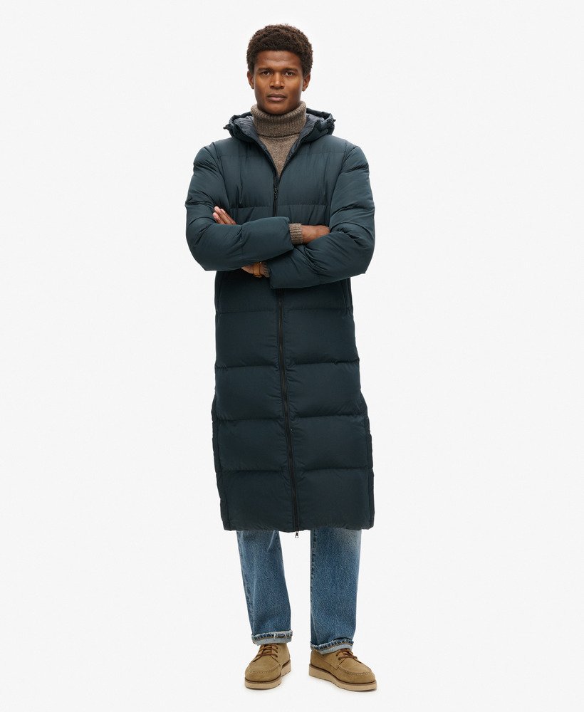 Extra long quilted coat online