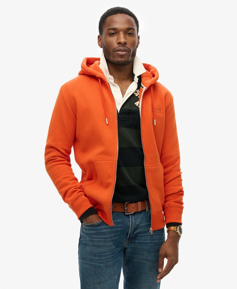 Superdry Essential Logo Zip Hoodie Men s Mens Hoodies and sweatshirts