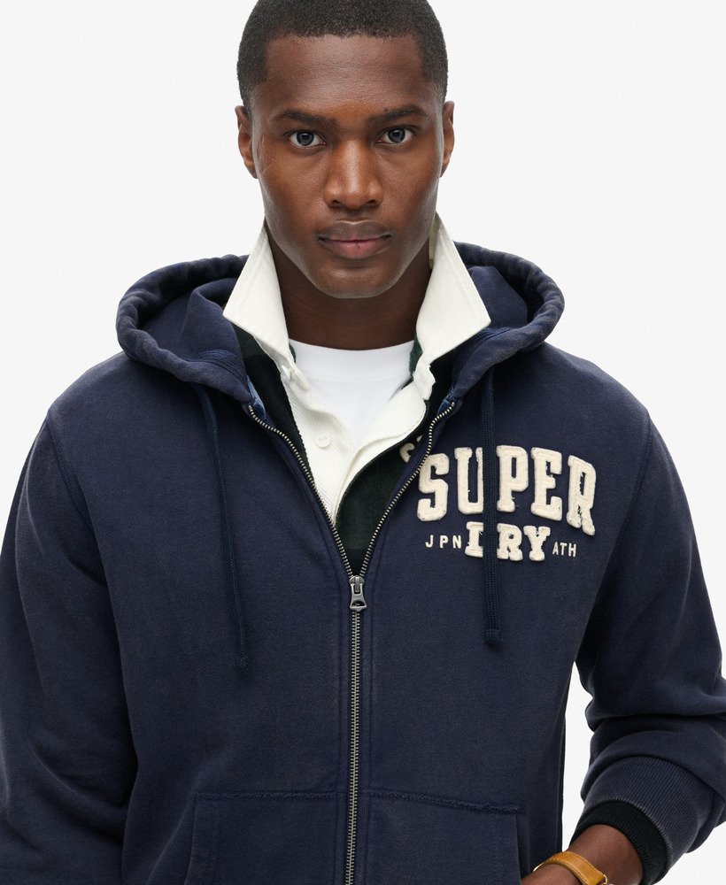 Superdry hoodie jacket on sale