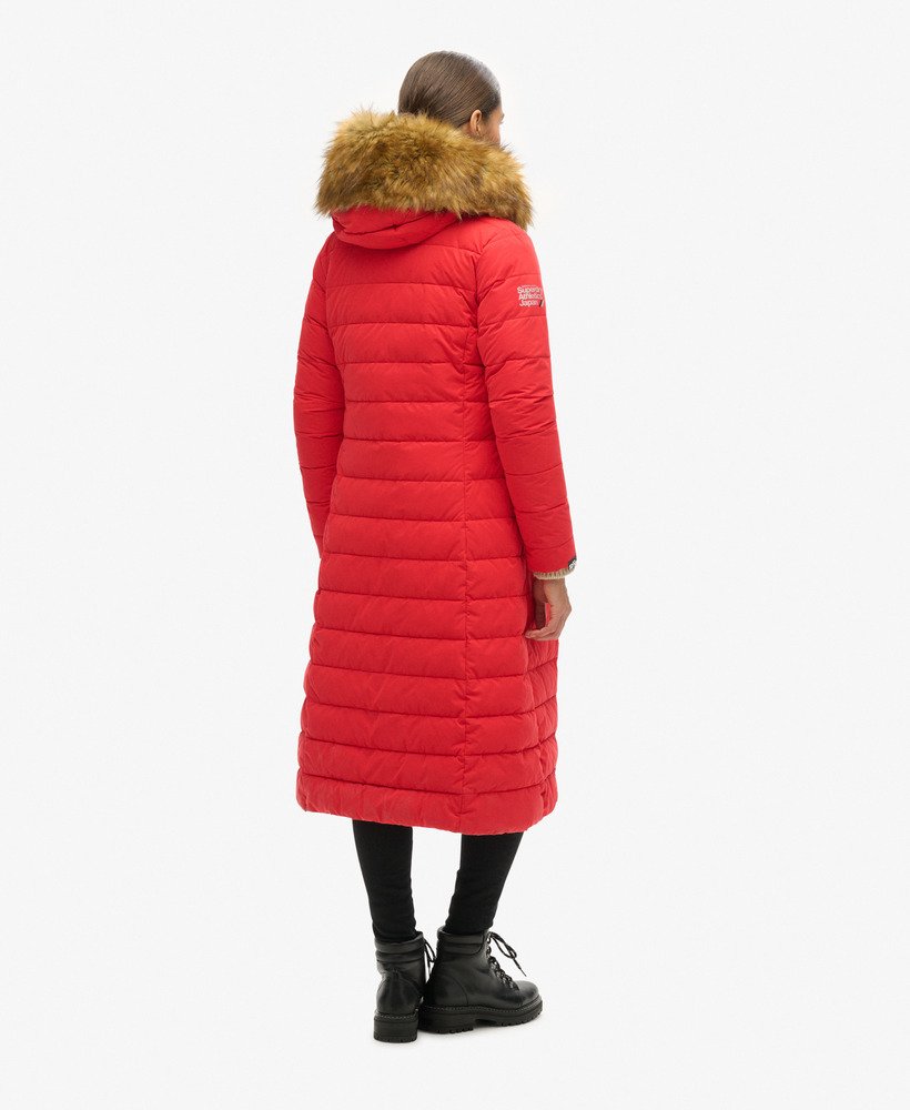 Superdry long puffer on sale