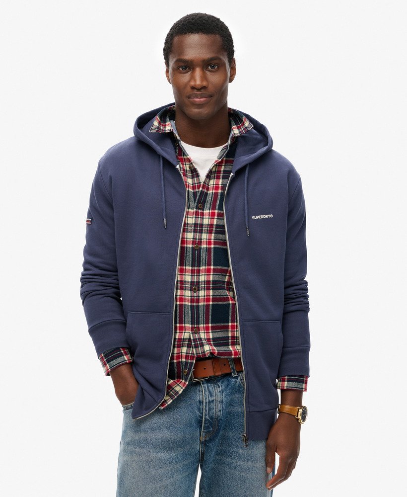 Superdry hoodie jacket on sale