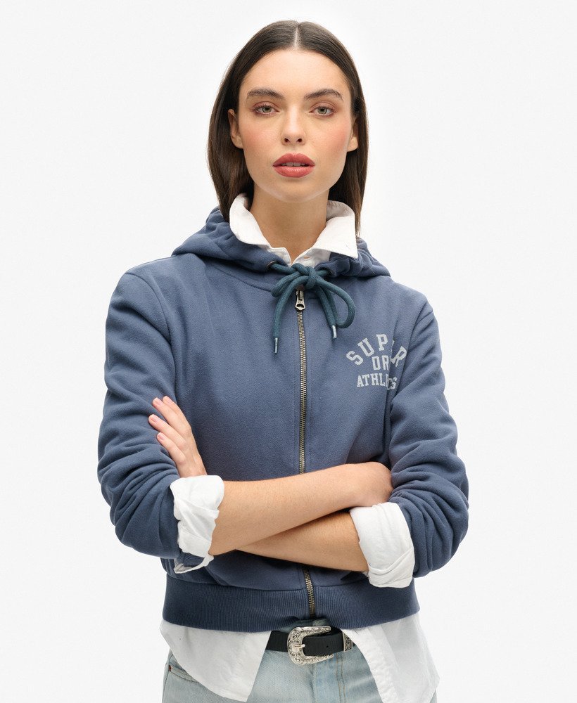 Superdry cropped hoodie deals