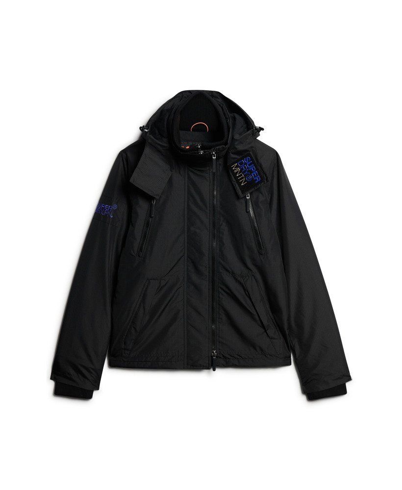 Superdry windcheater black blue online