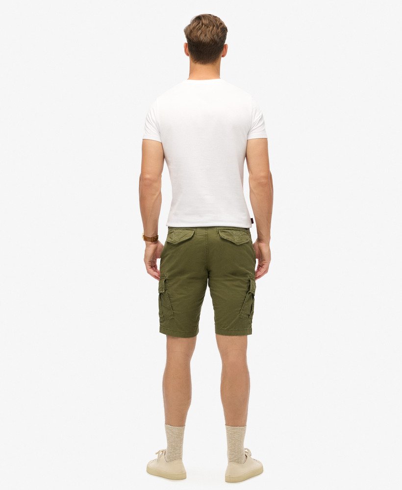 Homme Short cargo Core en coton bio Kaki Authentique Superdry FR