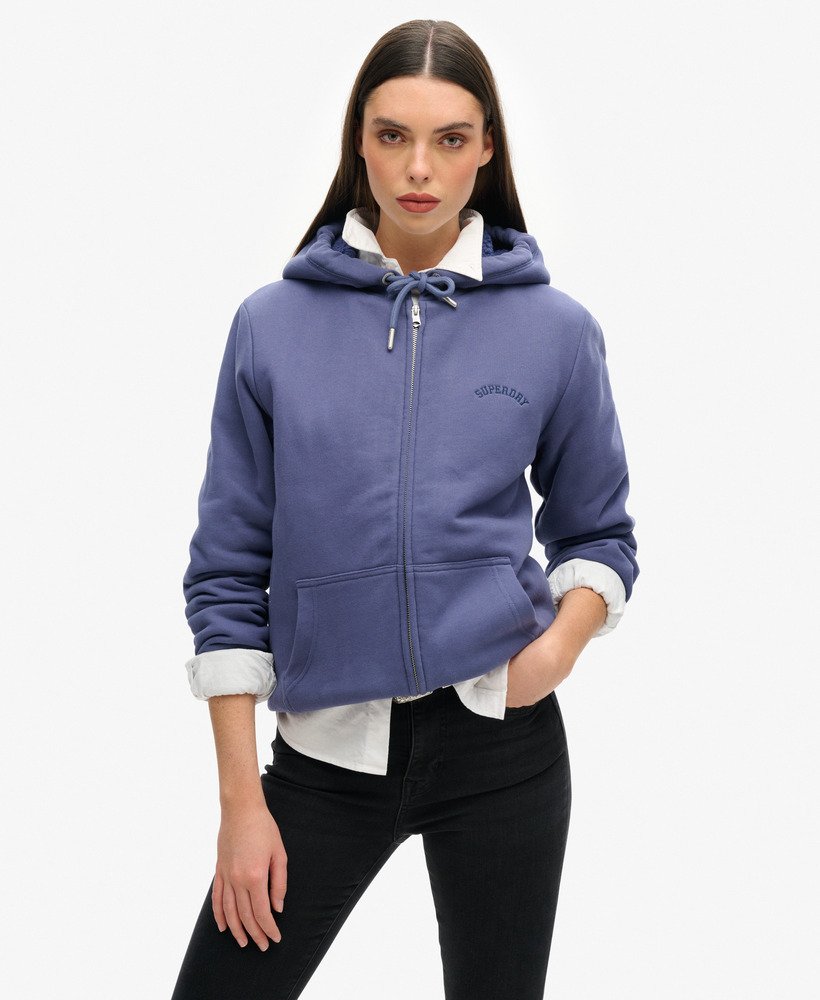 Borg lined hoodie womens on sale