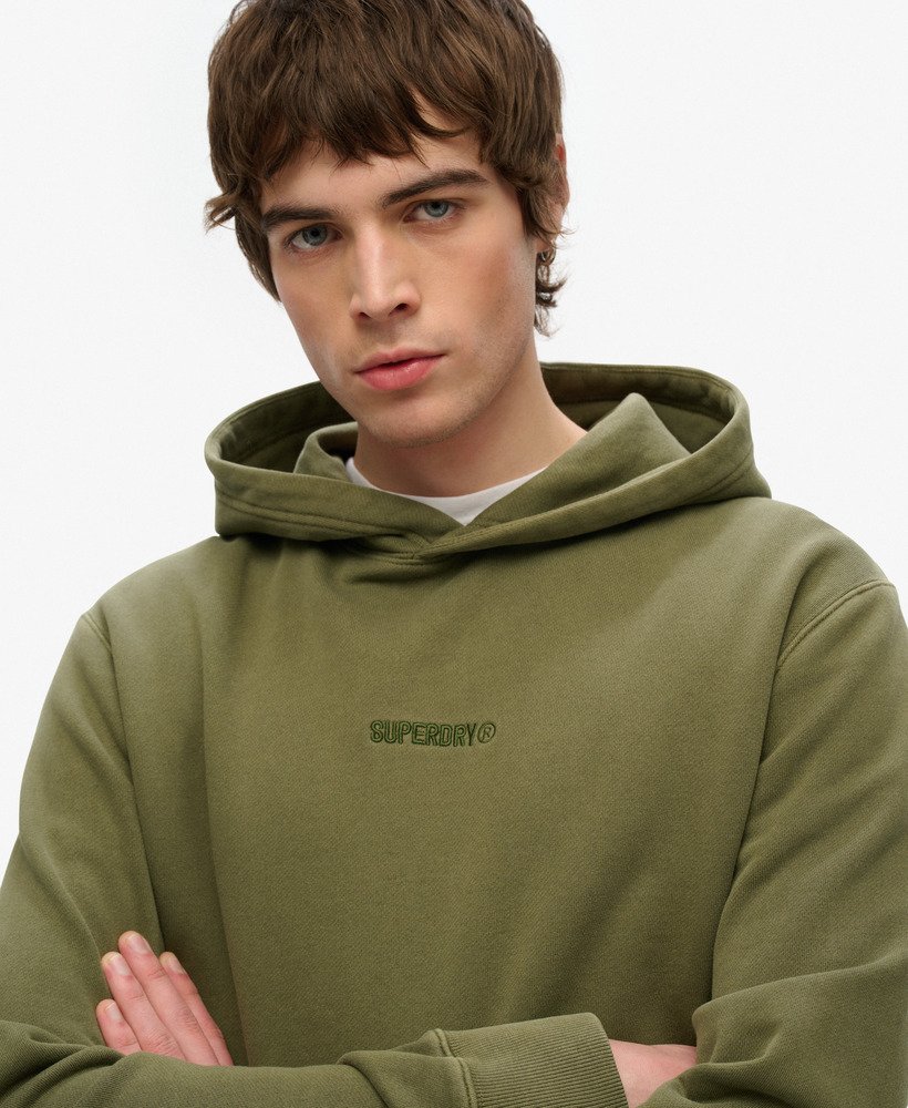Superdry Mens Micro Logo Hoodie