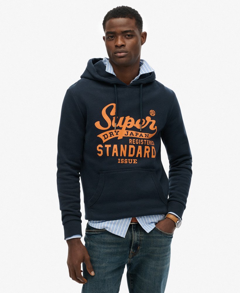 Superdry Mens Standard Script Hoodie