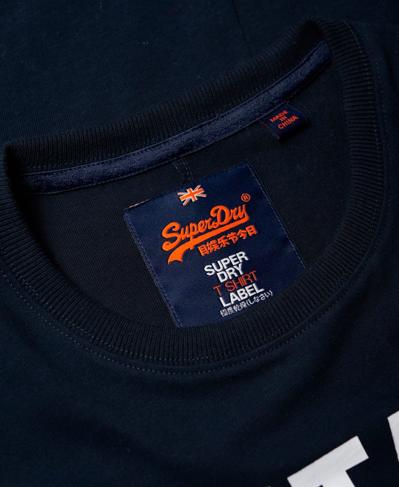 geschenk Uitsluiten kousen Mens - XL Premium Goods T-shirt in Eclipse Navy | Superdry