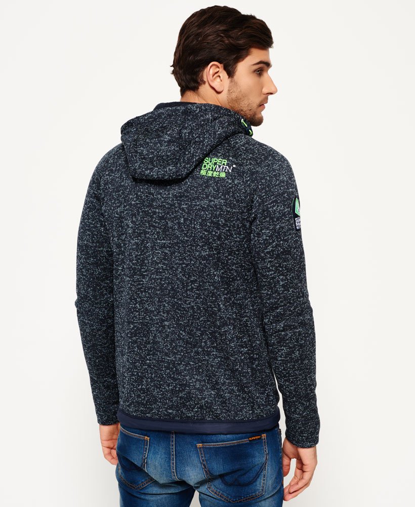 superdry storm double zip hoodie