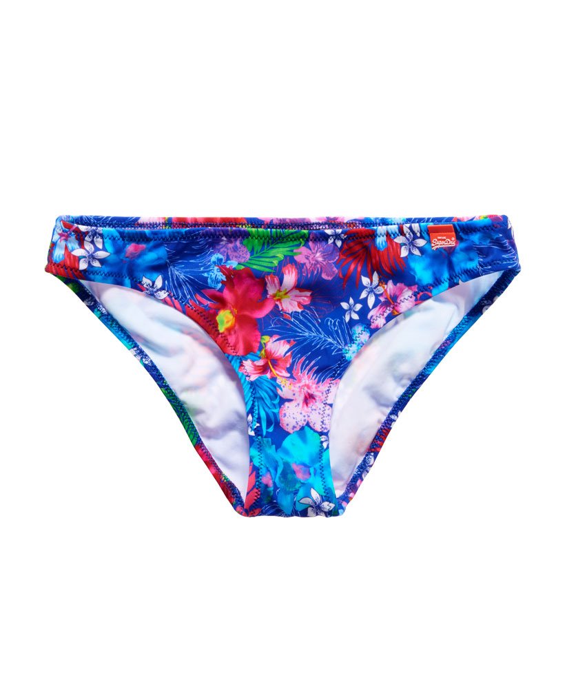 Womens - Hot Tropic Bikini Bottoms in Multi Tropic Pop | Superdry