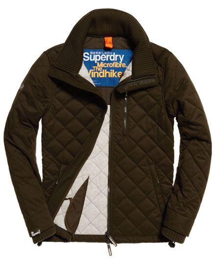 Microfibre Quilted Windhiker Jacket