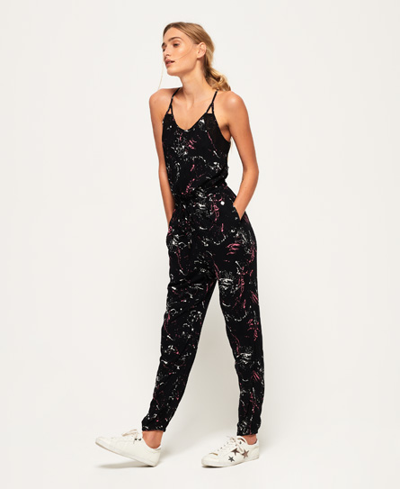 Superdry Layne Tropical Jumpsuit Layne Tropical Jumpsuit