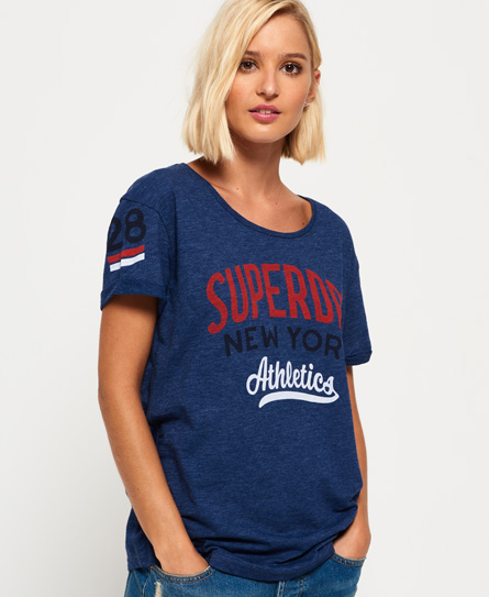 NY Athletics Slim Boyfriend T-Shirt 