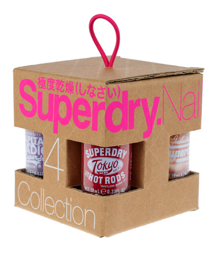 Superdry Nail Polish Gift Set Multi Superdry Nail Polish Gift Set Multi
