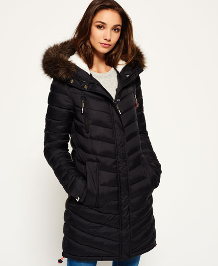 Superdry Chevron Super Fuji Jack Met Namaakbont superdry kopen in de aanbieding Superdry Chevron Super Fuji Jack Met Namaakbont superdry kopen in de aanbieding