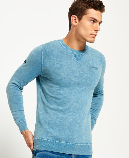 Garment Dyed L.A Crew Neck Jumper