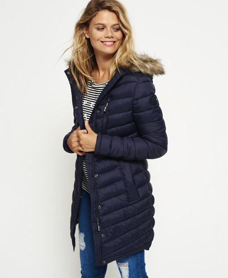 Chevron Fur Super Fuji Jacket 