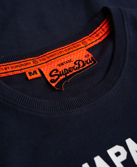 Mens - Vintage Logo T-shirt in Eclipse Navy | Superdry