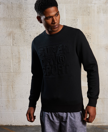 Superdry Gym Tech Crew Neck Sweatshirt Gym Tech Crew Neck Sweatshirt
