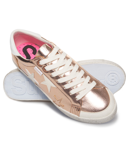 Superdry Super Sleek Logo Lo-Top Trainers Super Sleek Logo Lo-Top Trainers