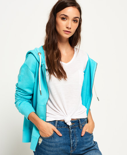 Superdry Garment Dyed Zip Hoodie Garment Dyed Zip Hoodie
