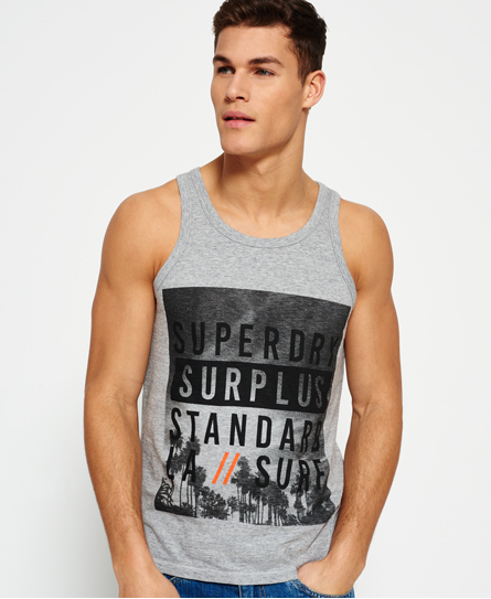 Superdry Surplus Goods Graphic Vest Top Surplus Goods Graphic Vest Top