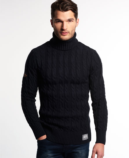 male polo neck