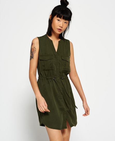 Utility Shirt Dress