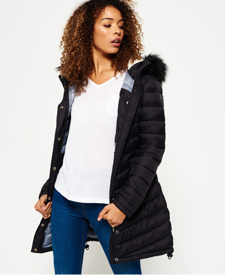 Chevron Fur Super Fuji Jacket 