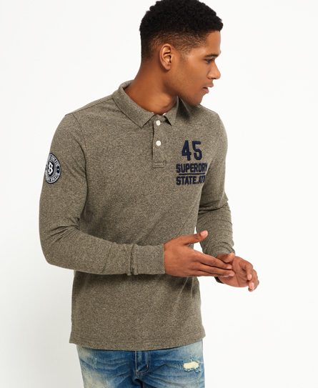 Classic Long Sleeve Expedition Polo Shirt 