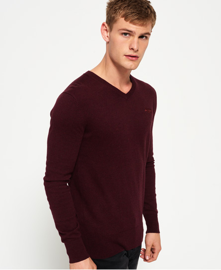Superdry Orange Label V-neck Jumper Orange Label V-neck Jumper