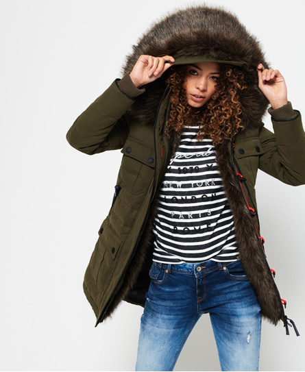 Superdry Premium Down Battalion Parka superdry kopen in de aanbieding