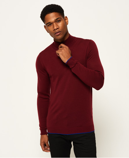Superdry Call Sheet Merino Henley Top Call Sheet Merino Henley Top