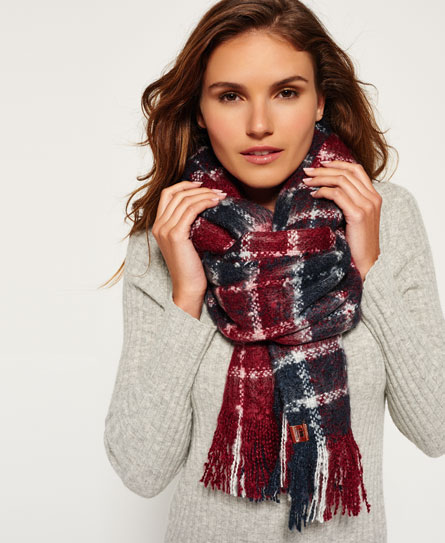 Superdry Super Orkney Sjaal superdry kopen in de aanbieding