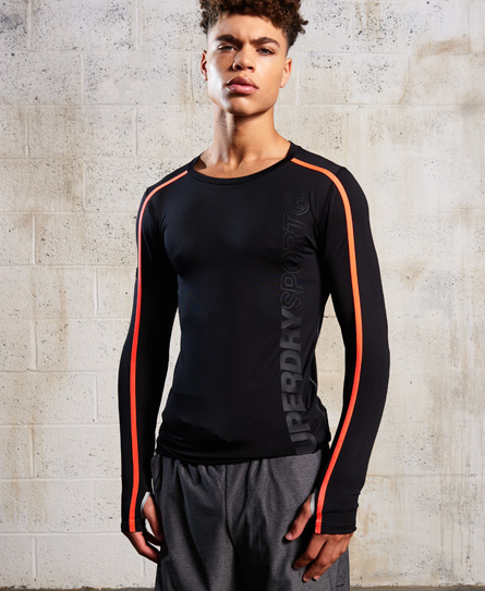Superdry Sport Athletic Top Met Lange Mouwen superdry kopen in de aanbieding