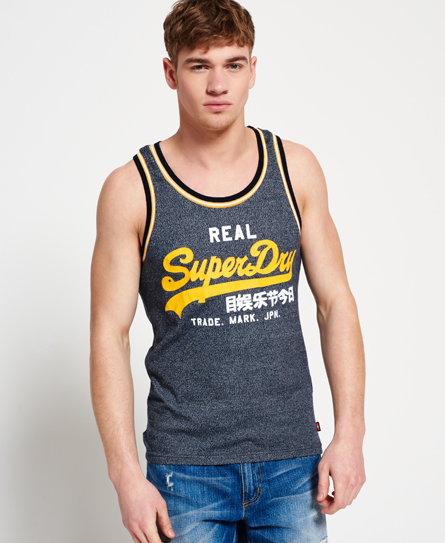 Superdry Ringer Hemd Met Vintage Logo superdry kopen in de aanbieding