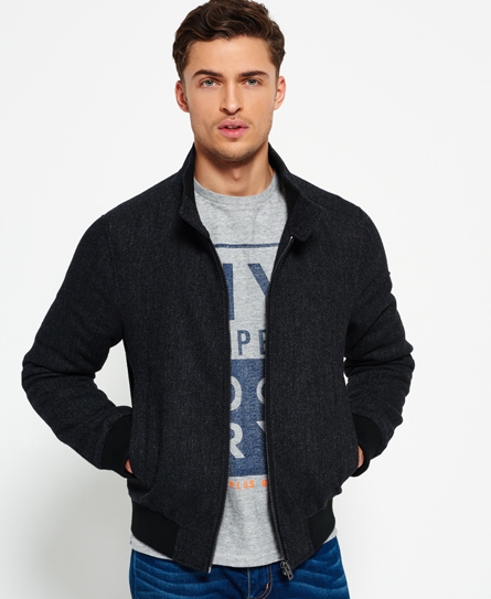 Veste Pour Houndstitch Harrington Homme Vestes Superdry T6qRxdBnq