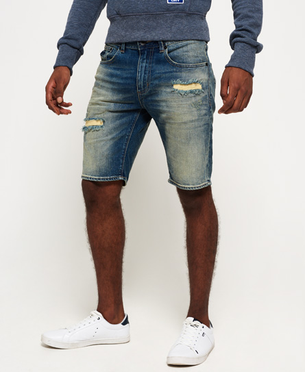 Slim Denim Shorts