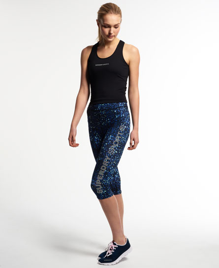 Superdry Gym Logo Caprilegging superdry kopen in de aanbieding